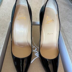 Christian Louboutin Black Heels Timeless Elegance